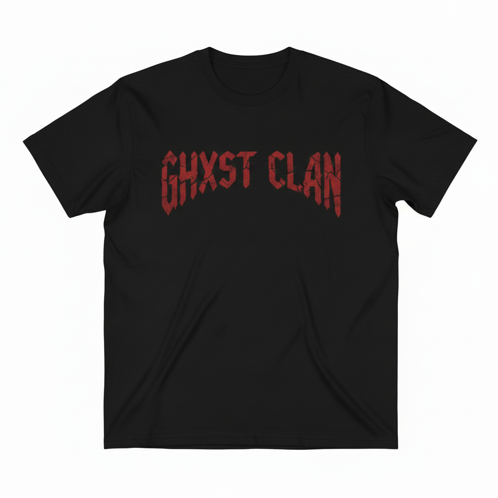 Ghxst Clan T-Shirt Front Clean